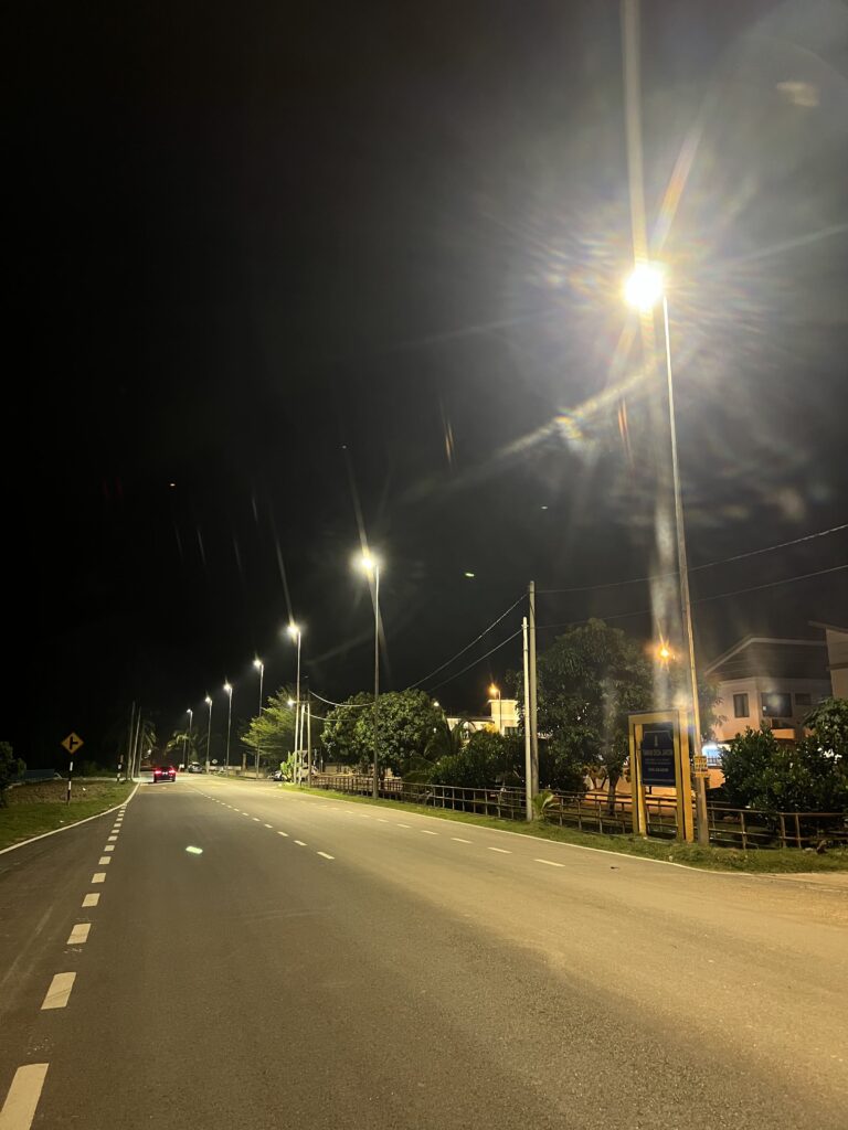Streetlight Night View